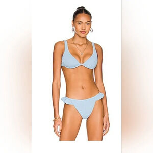 MinkPink Spero Bikini in Cornflower Blue